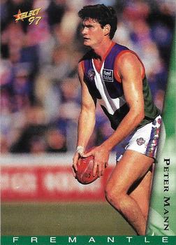 1997 Select AFL Ultimate Series #154 Peter Mann Front